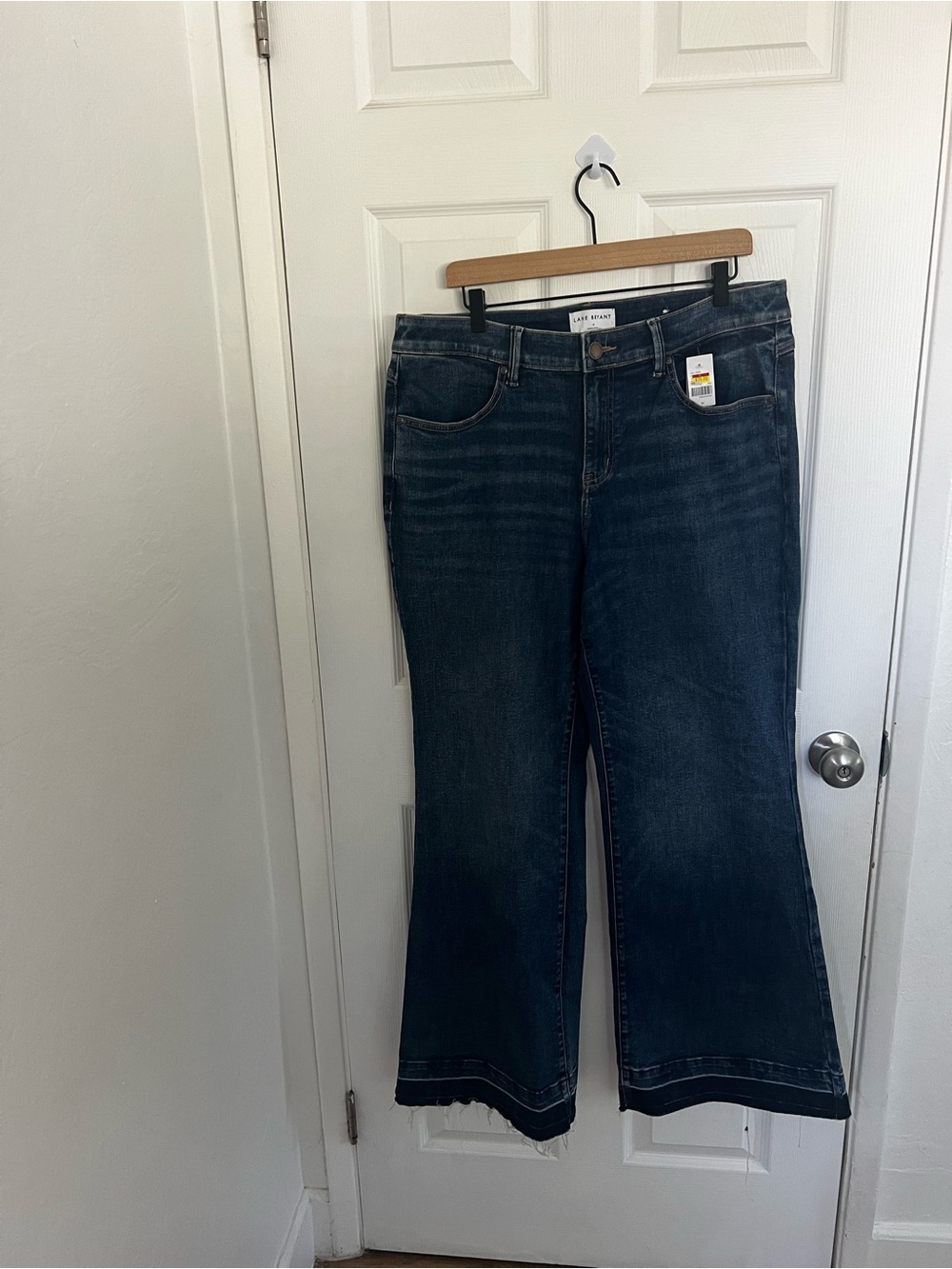 Lane Bryant Dark Blue Flare Jeans